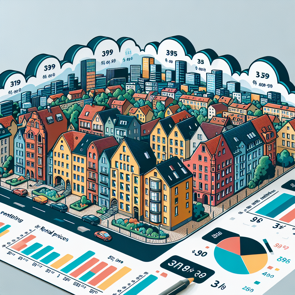 Mietspiegel-Vergleich Stuttgart Süd mit anderen Stadtteilen.